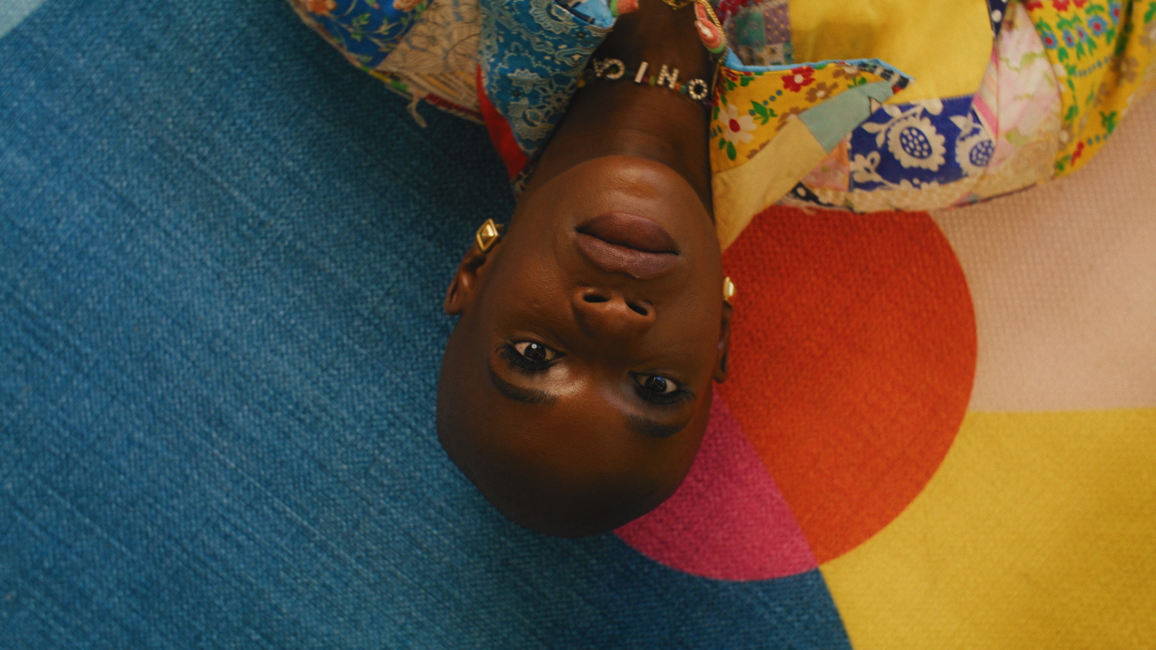 Monica Ahanonu in a testimonial film